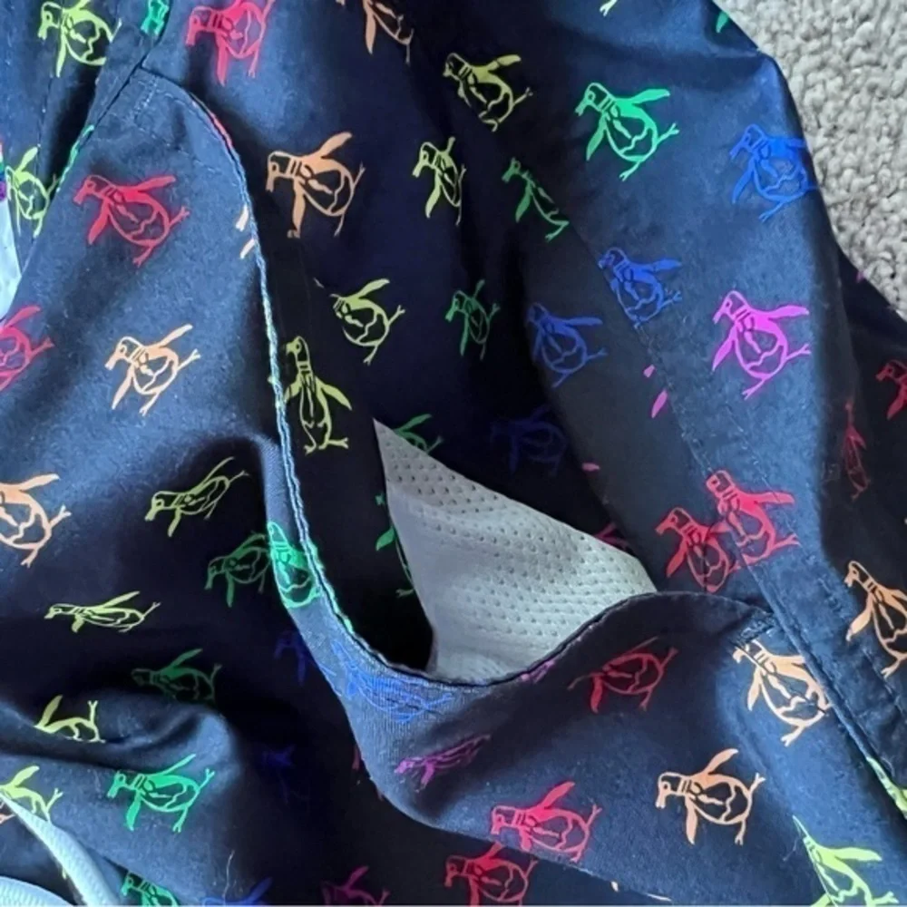 NWT Penguin Pride swim trunks size 31